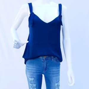 Knotted Strap Tank Top